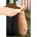 Algreen 65 Gallon Cascata Rain Water Barrel, Dark Brown   557265238